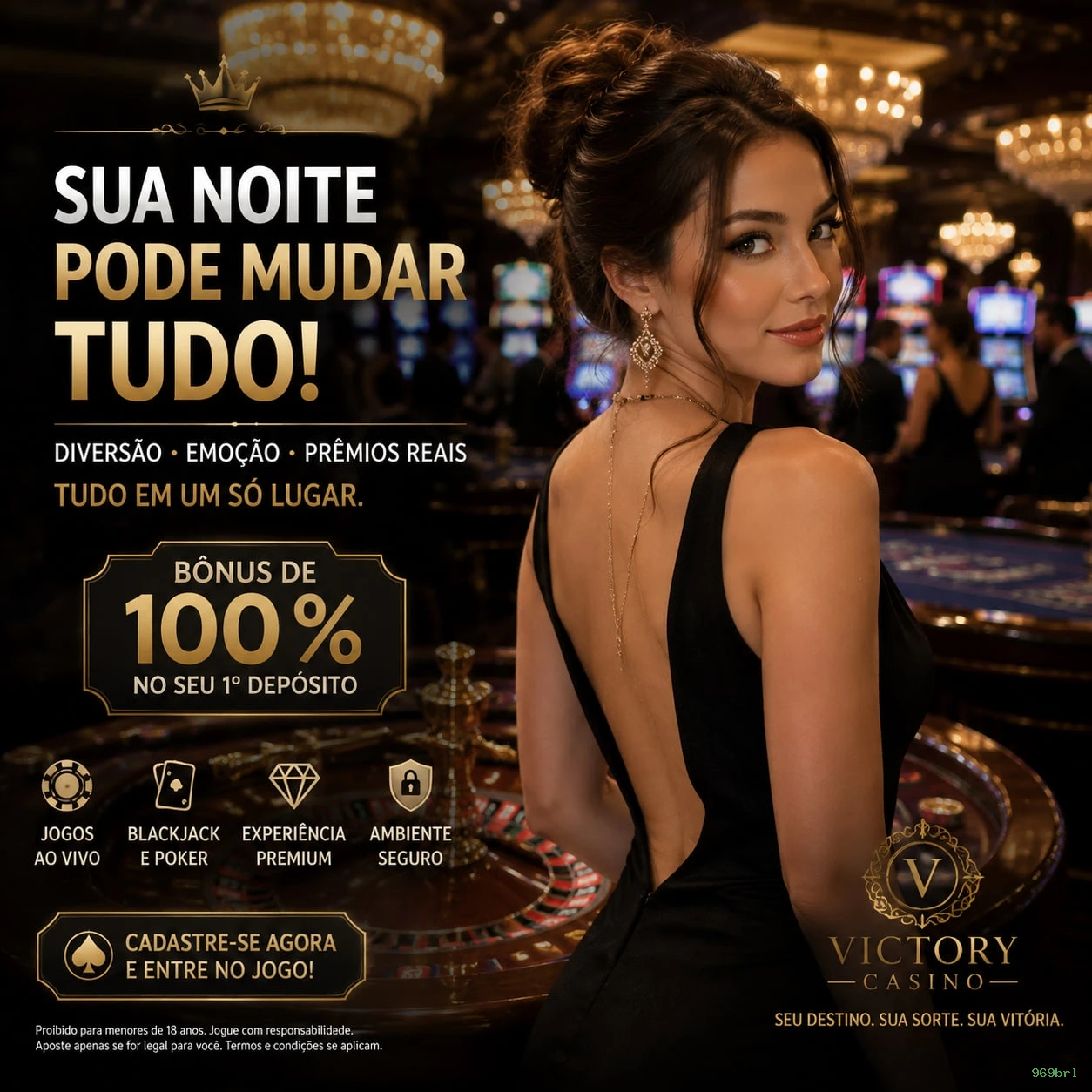 Conta 969brl sincronizada site e app